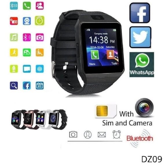 DZ09 Smart Watch SIM & Memory Supported WC BD