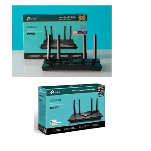 TP-Link Archer AX50 AX3000 3000 Mbps Gigabit Dual-Band Wi-Fi 6 Router